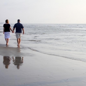 Couples Romantic Beach Photography Engagement Photos Cocoa